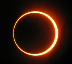 Annular solar eclipse