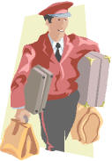 12 Taurus: A porter carrying heavy baggage.