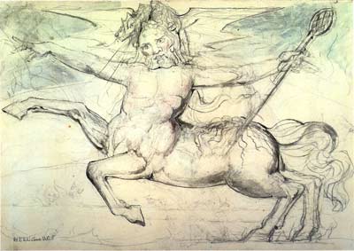 Centaur by William Blake, from The Divine Comedy