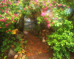 Sabian Symbol for Aries 22: The gate to the garden of all fulfilled desires.