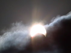 Partial Solar Eclipse in Cancer