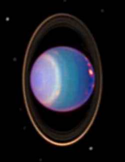 Uranus, modern planetary ruler of Aquarius