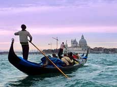 Sabian Symbol for Cancer 20: Gondoliers in a serenade